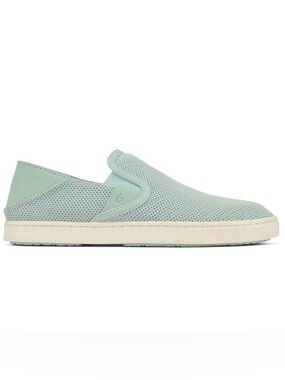 OluKai Women's Pehuea Slip-On Shoes US 7 Color Swell Teal